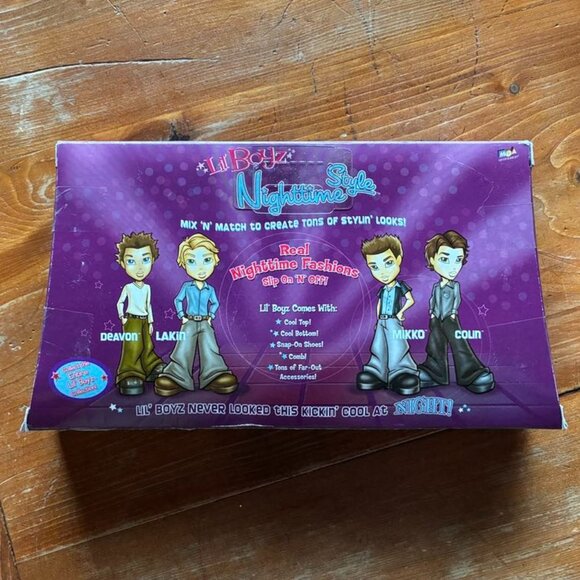 Lil' Boyz Bratz Dolls Nighttime Style New In Box - Picture 2 of 13